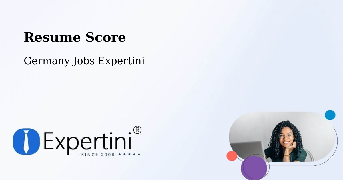 Resume Score & Job Description Match Tool – Winterbach - Germany Jobs Expertini